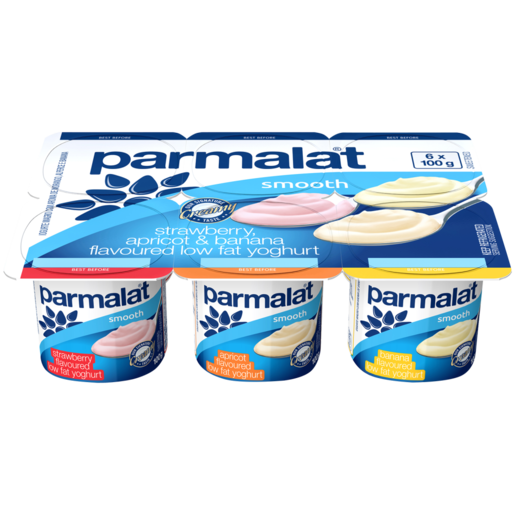 Parmalat Low Fat Yoghurt Assorted 6s_0