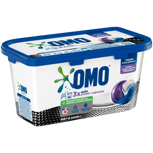 Omo Auto Washing Powder Assorted 2kg, Auto Washing Liquid Concentrate Assorted 1,5L or Auto Capsules 16s_1