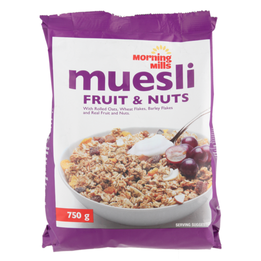 Morning Mills Muesli Fruit n Nut 750g_0