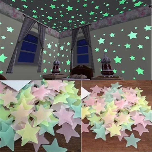 50 pieces Luminous stickers_0