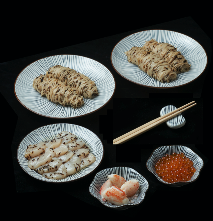 (Without Uni) Chilled Truffle Somen Premium Couple Set for 2_0