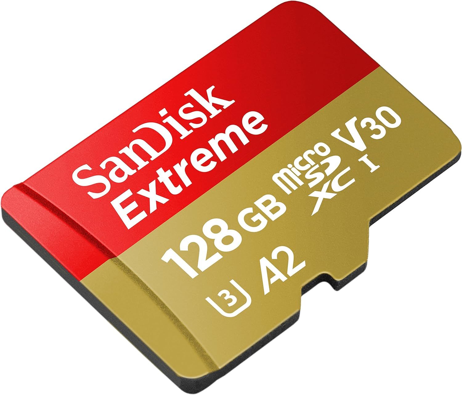 SanDisk Extreme (SDSQXAA-128G-GN6MN) 128GB microSDXC  UHS-I, 190MB/s Read,90MB/s Write Memory Card for 4K Video on Smartphones, Action Cams and Drones_1