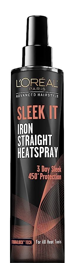 L'Oréal Paris Advanced Hairstyle Sleek It Iron Straight Heat Spray_0