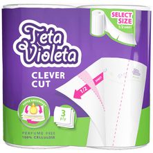 Teta Violeta Clever Cut Papirnati ručnici 3 sloja 2/1_0