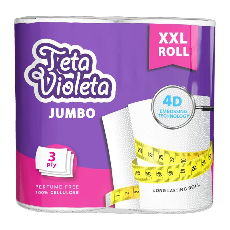 Teta Violeta Jumbo ručnici 2/1 3sl., XXL_0