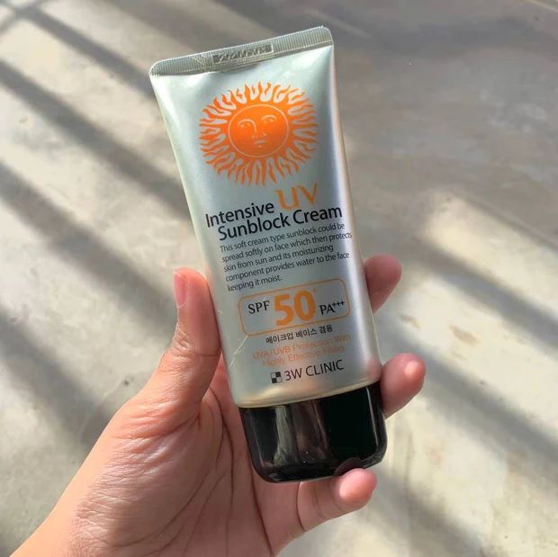 3W Clinic – Intensive UV Sunblock Cream SPF 50 PA+++_4