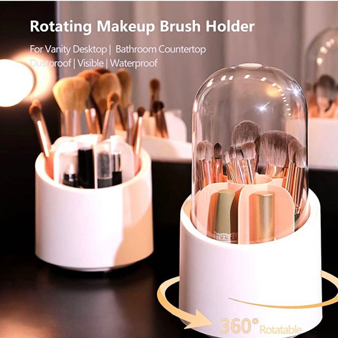 Rotating Dustproof Brush Cosmetic Holder_1