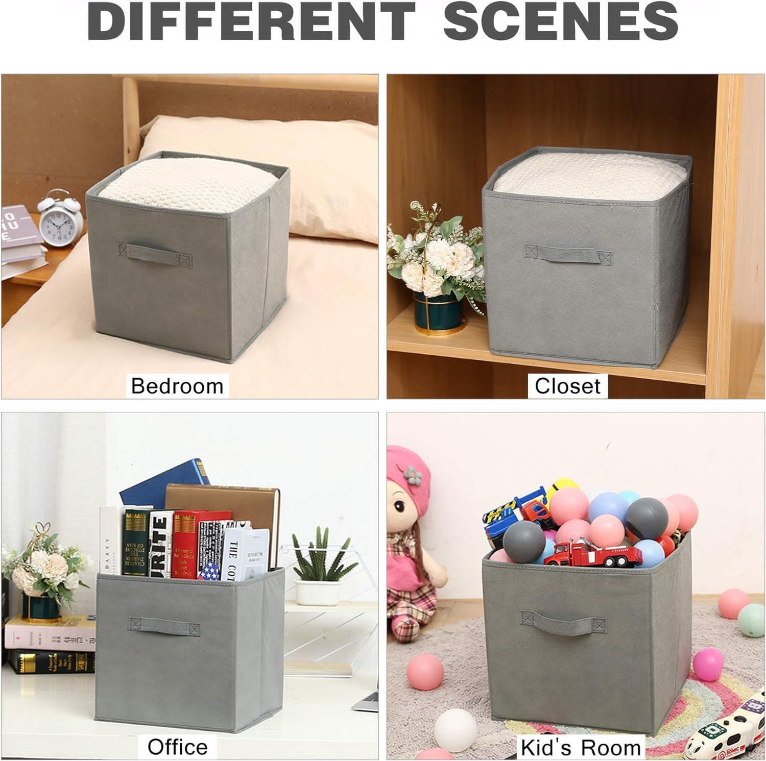 Collapsible Ottoman Cube Storage Bin_2