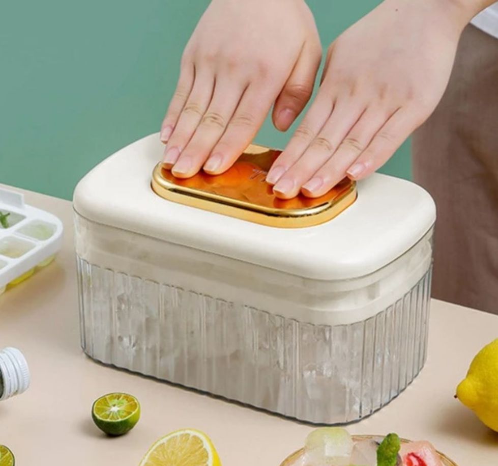 Easy Release Press Type Ice Tray & Storage_0