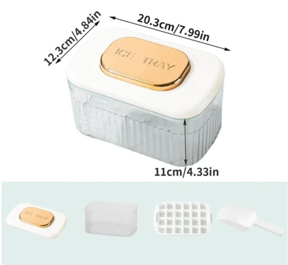 Easy Release Press Type Ice Tray & Storage_1