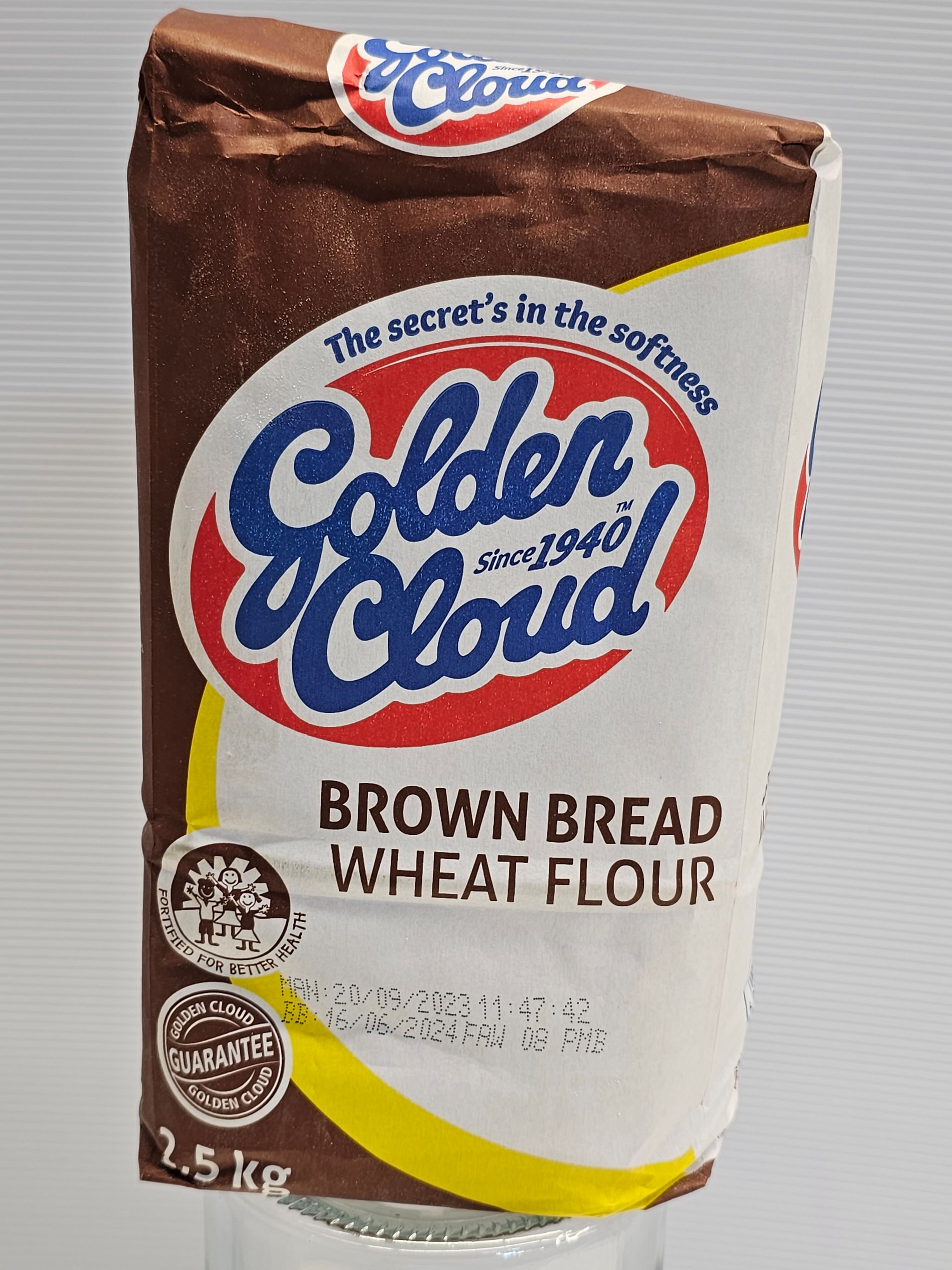 Golden Cloud Brown Bread Wheat Flour 2.5kg_0