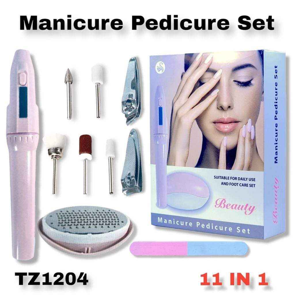 **SPOT 50% SALE**Manicure Pedicure Set TZ1204  11 in 1 _0