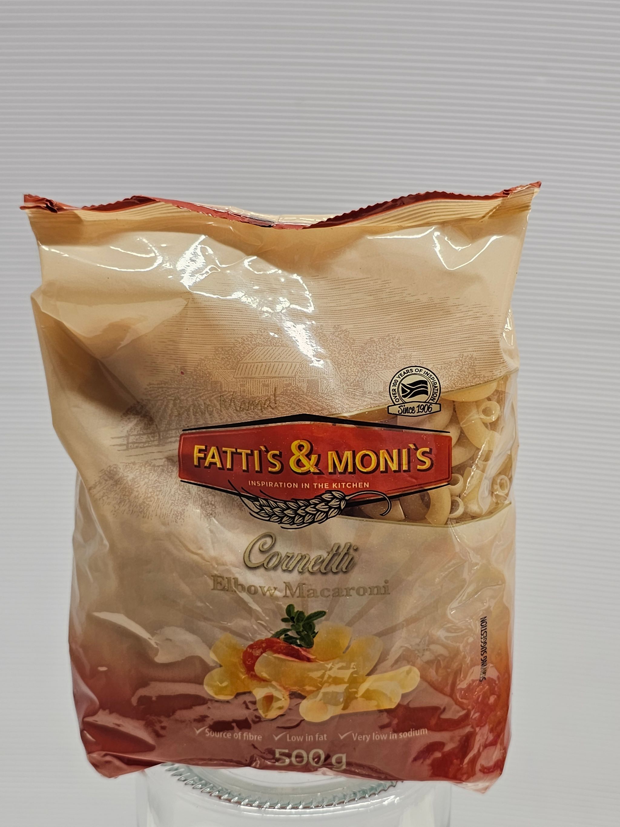 Fatti's & Moni's Elbow Macaroni 500g_0