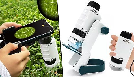 Kids Portable Microscope Kit_1