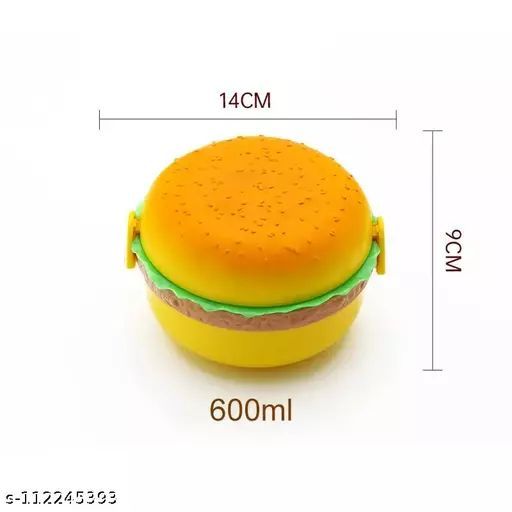 Round/Rectangular Burger Shaped Lunchboxes_2