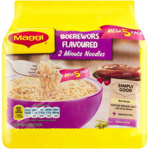 Maggi 2 Minute Noodles Assorted 5s_0