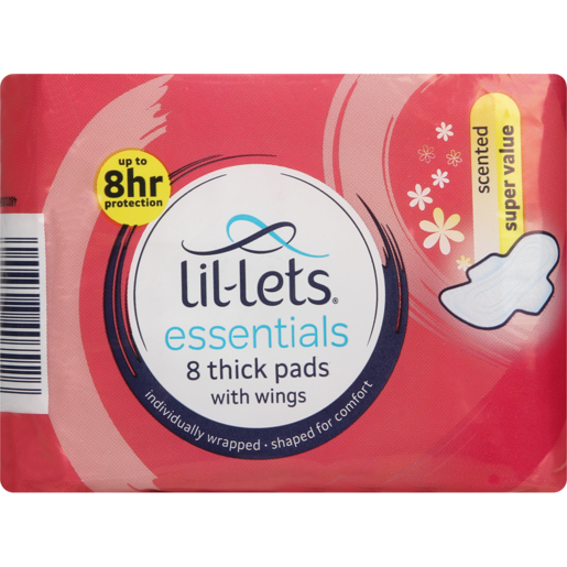 Lil Lets Lil Lets Essential Pads Assorted 8s_1