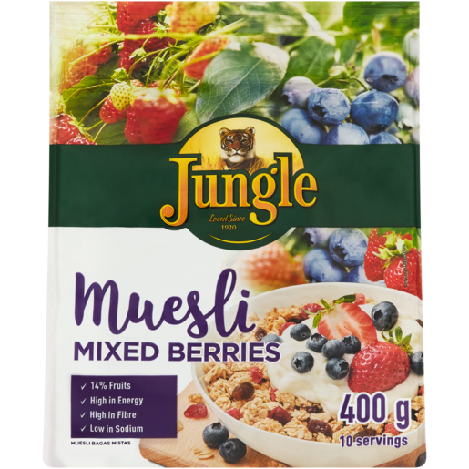 Jungle Muesli Mixed Berries 400g_0