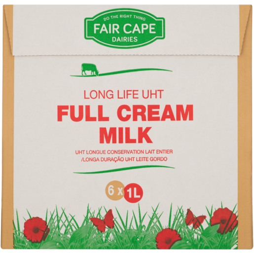 Fair Cape Long Life Full Cream Milk 6 packs_0