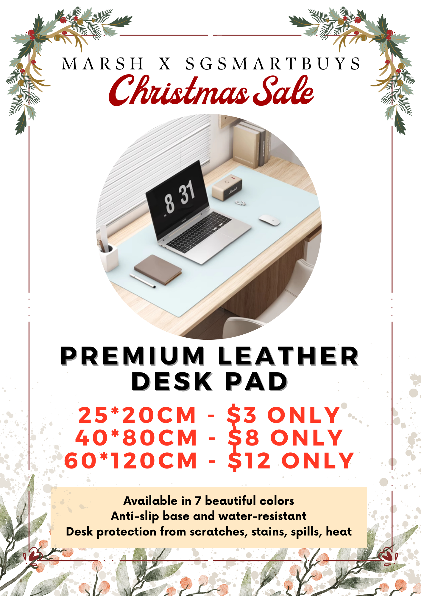 Premium Leather Desk Pad_0