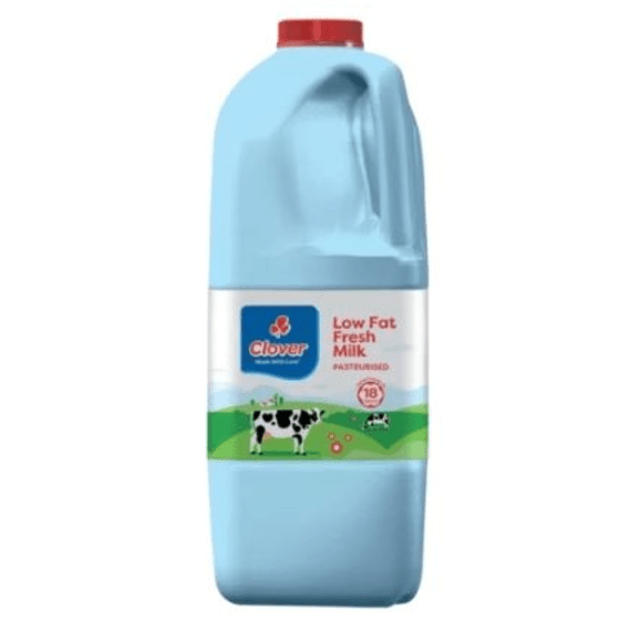 Clover Fresh Cream or Low Fat Milk 2Lt_0