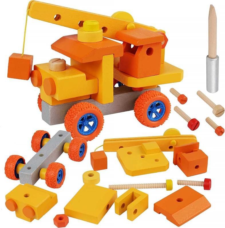 Wooden Construction Vehicle_0