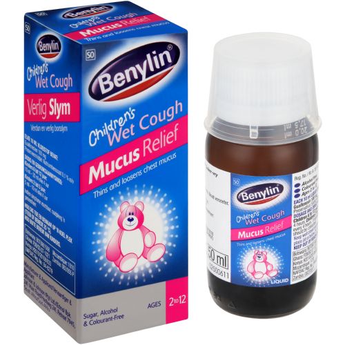 Benylin Mucus Relief Children's Wet Cough Syrup - 50ml _0