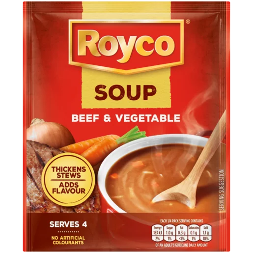 Royco Beef & Vegetable Soup Packet 50g_0