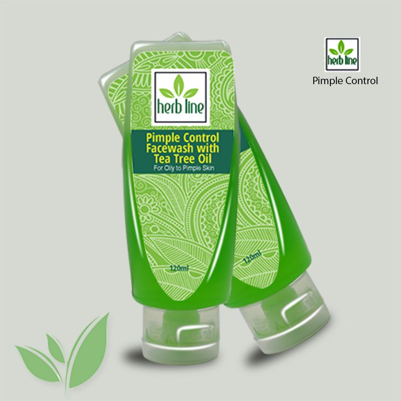 Tea Tree Oil Pimple Control Face Wash - 120 Ml - T F W_0