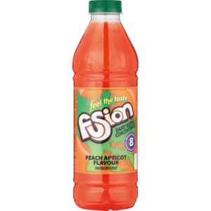 Fusion Peach & Apricot Flavoured Concentrated Dairy Blend 1L_0