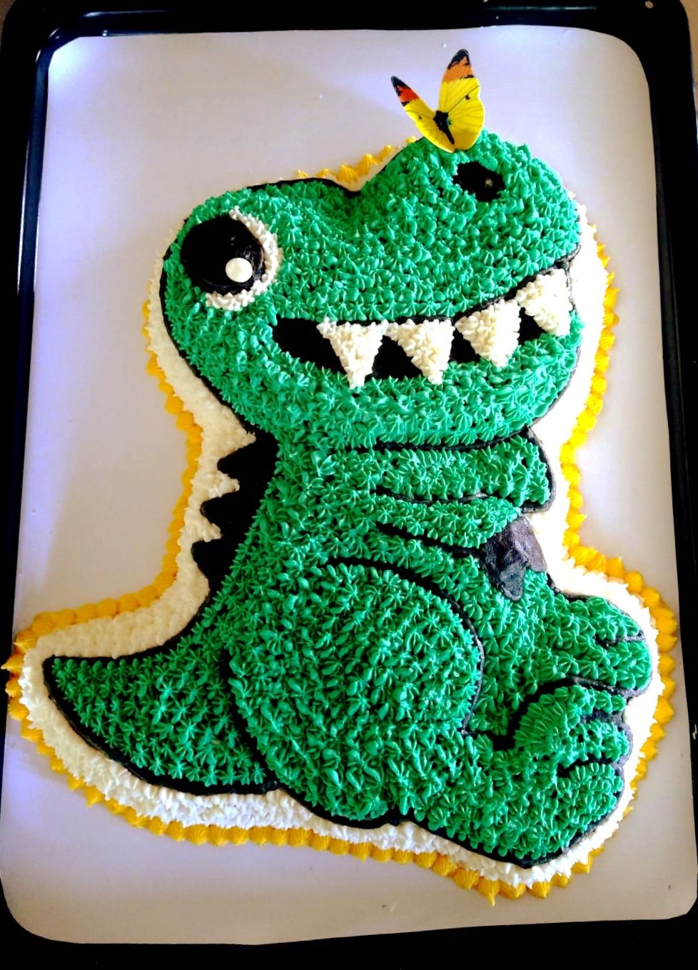 Dinosaur Character Cake _0