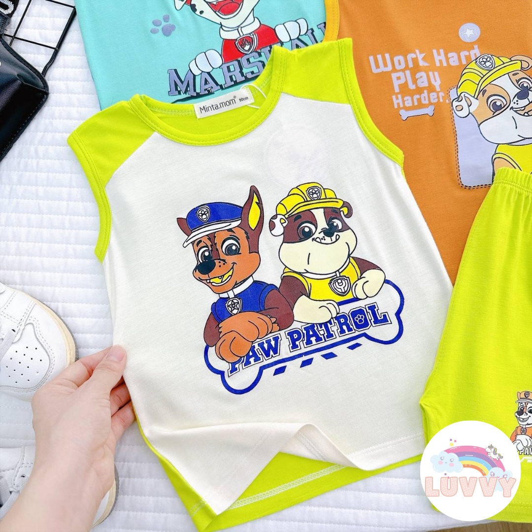 [77] Paw Patrol Sleeveless Play Set (90~120)_7