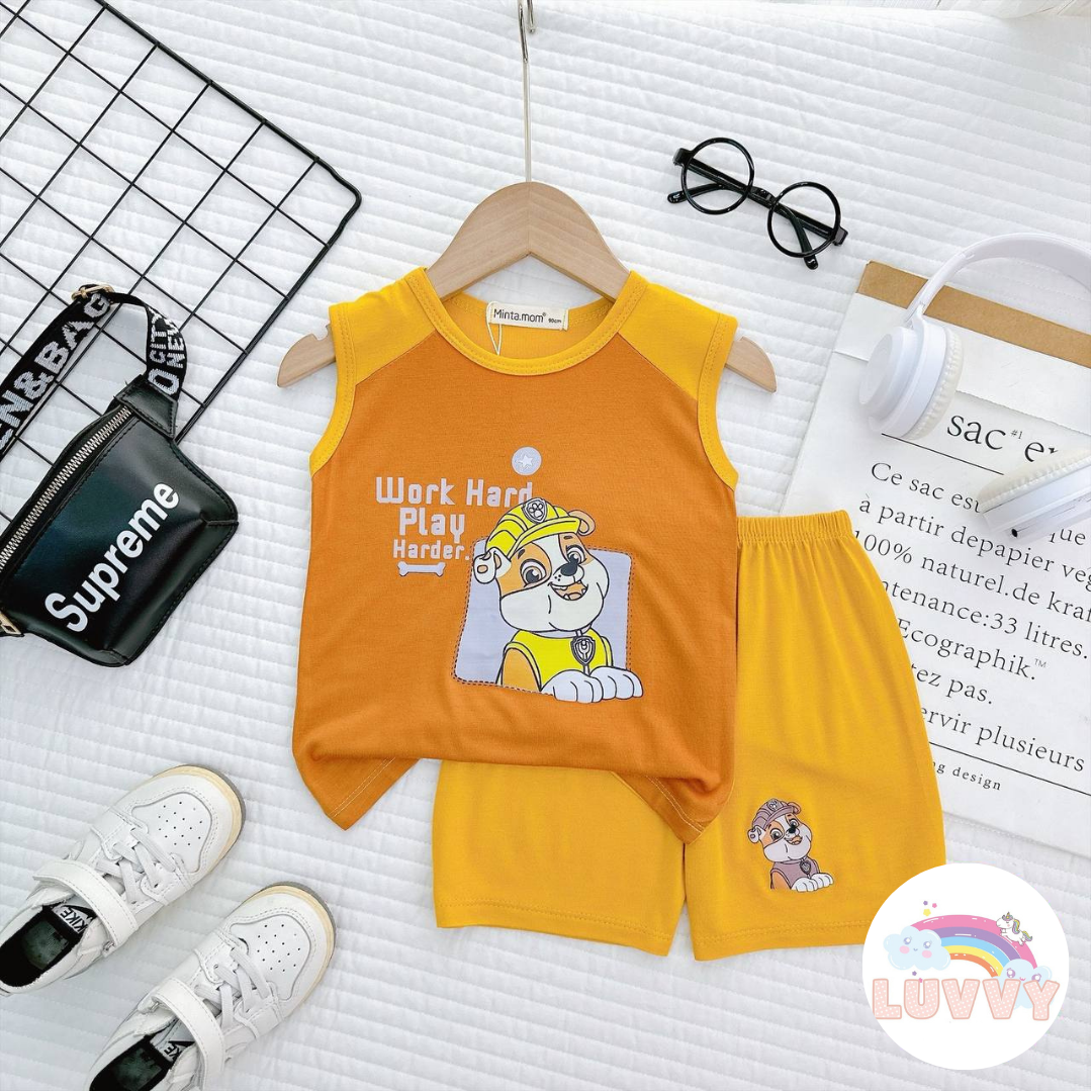 [77] Paw Patrol Sleeveless Play Set (90~120)_4