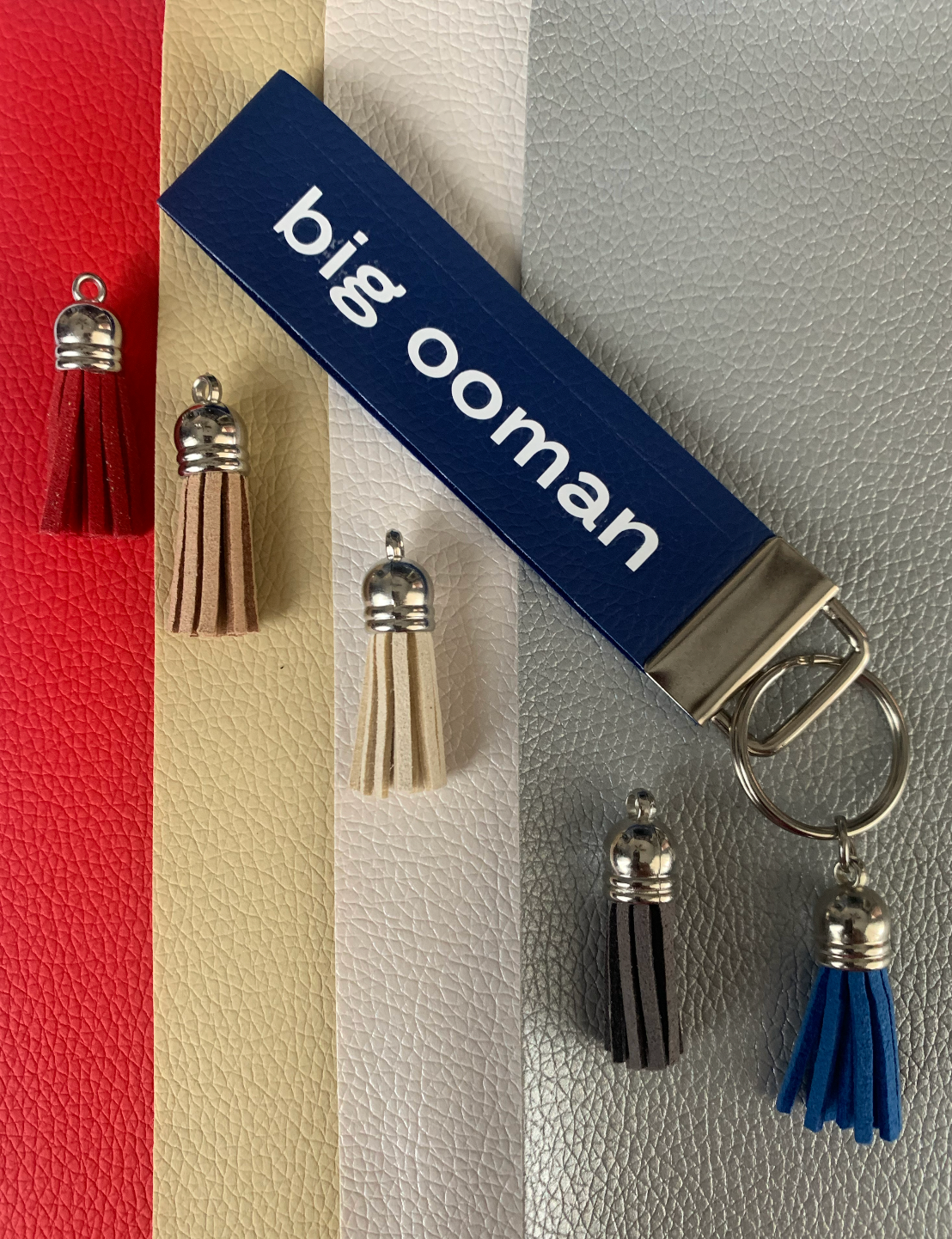 Big Ooman Keyring (Leatherette)_1