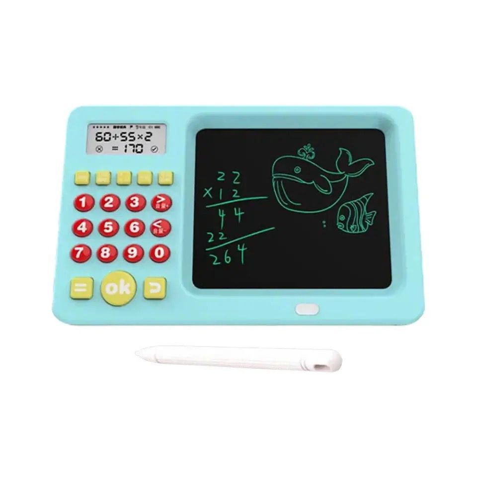 Rechargeable LCD Writing Pad with Calculator_2