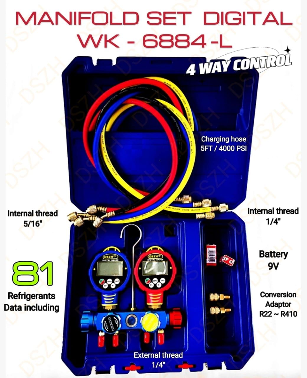 MANIFOLD SET DIGITAL 4 WAY WK-6884L_0