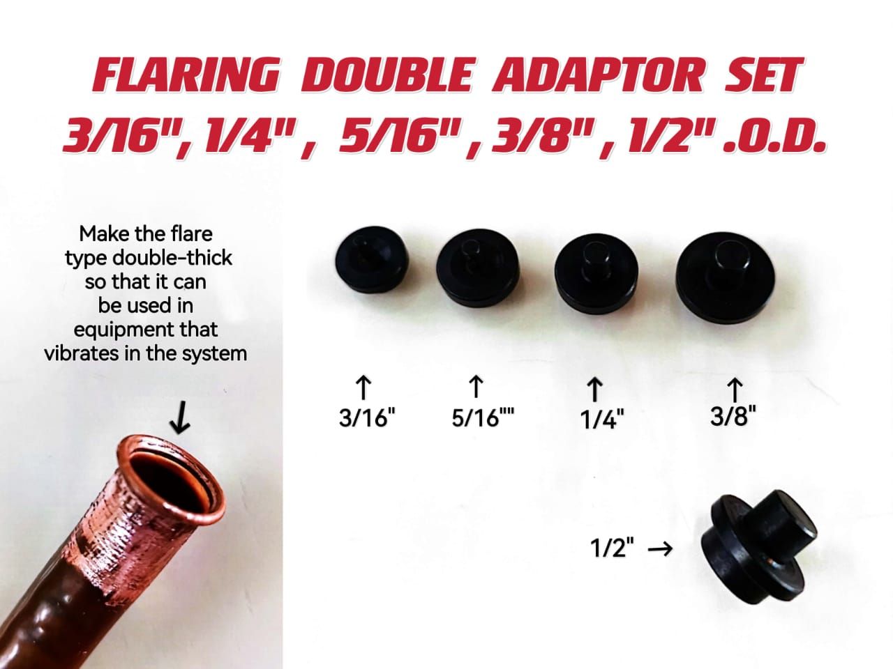 FLARING DOUBLE ADAPTER SET_0