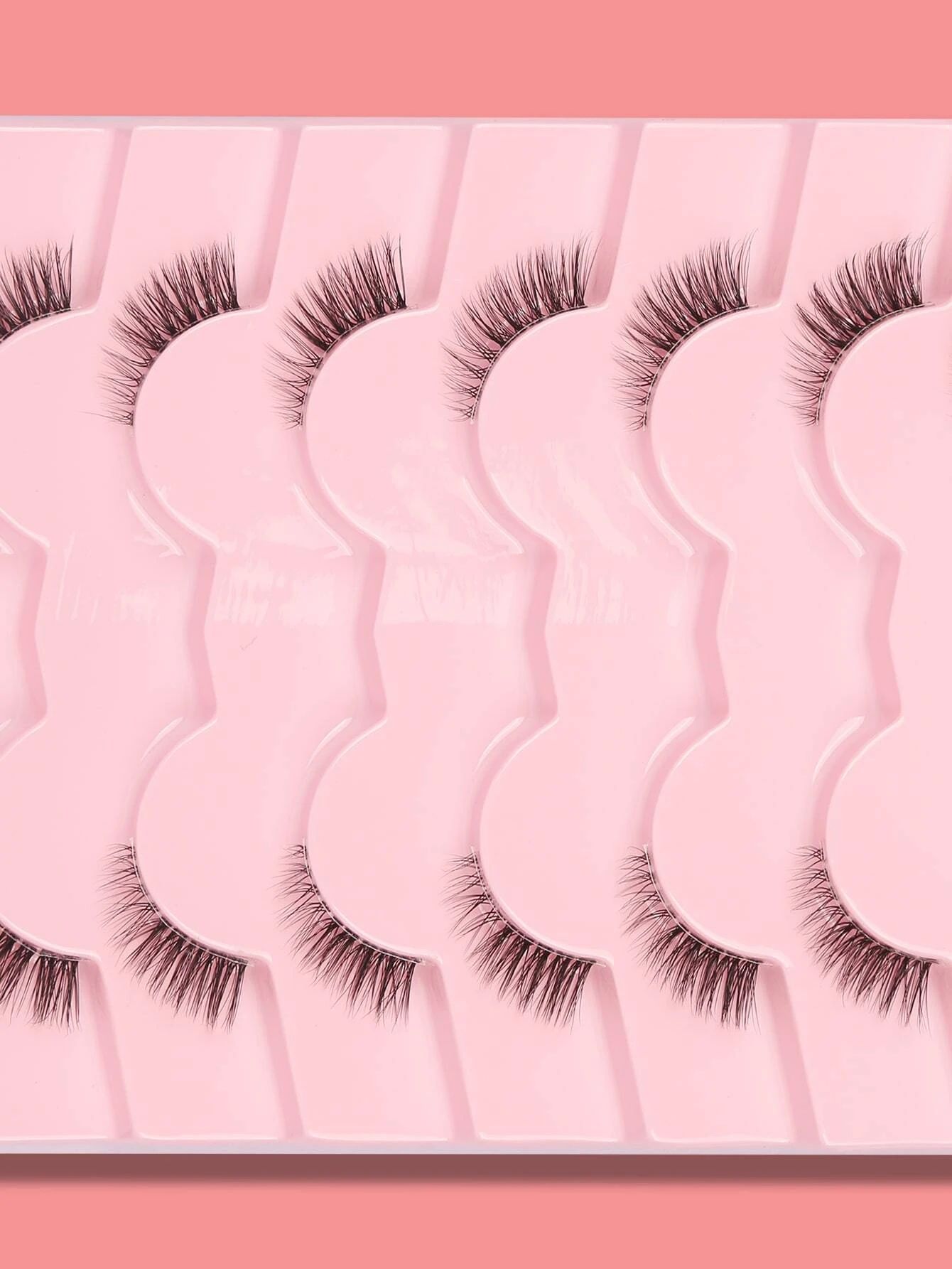 7pairs Cat Eye False Eyelashes_6