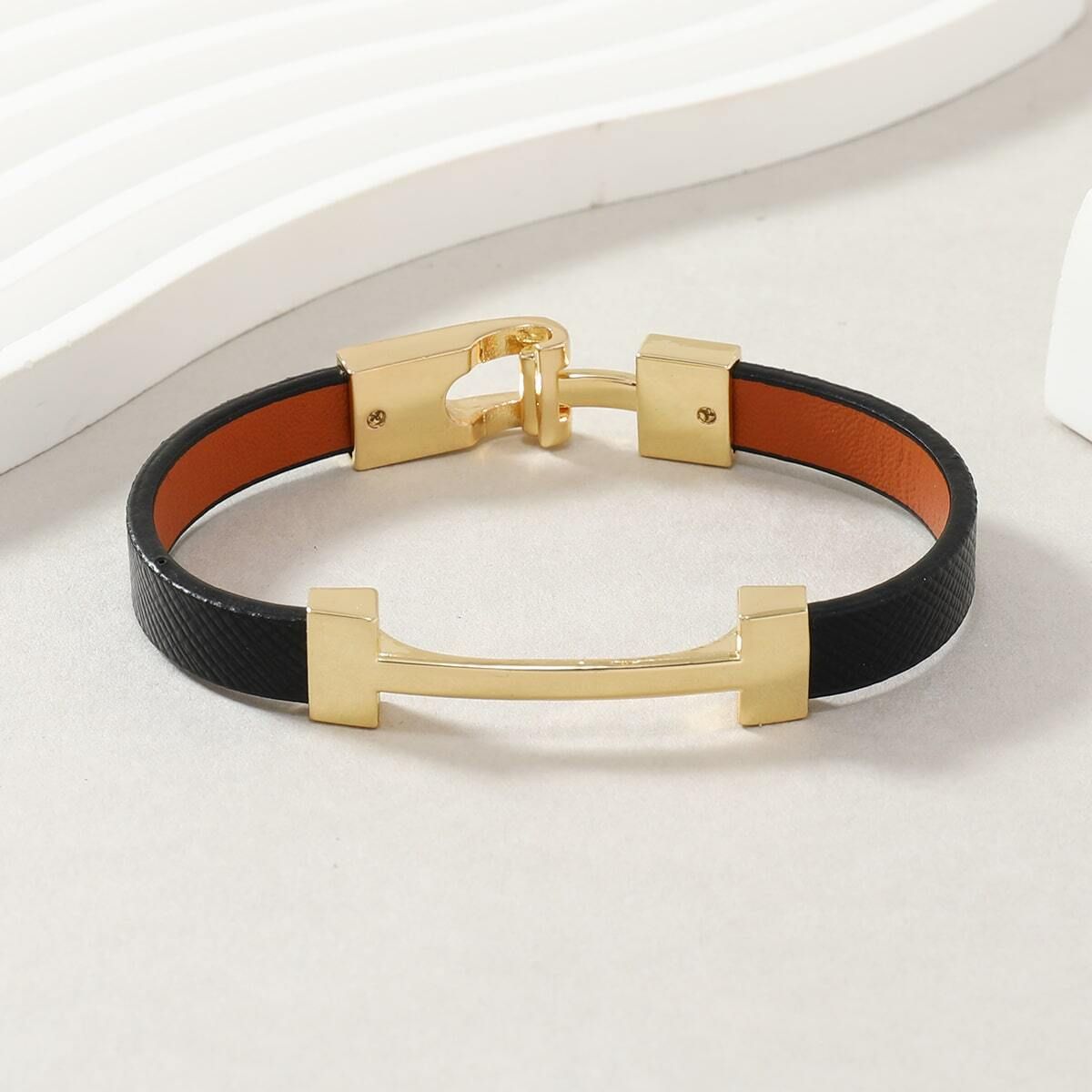 Zinc Alloy Buckle Design Bracelet_2