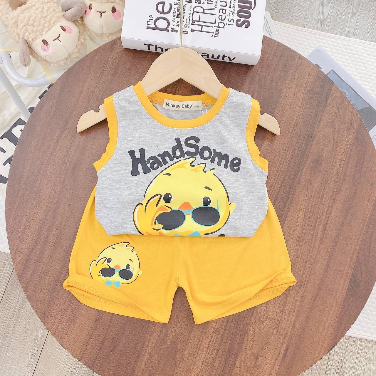 [83] Cute Printed Sleeveless Play Sets (80~130)_5