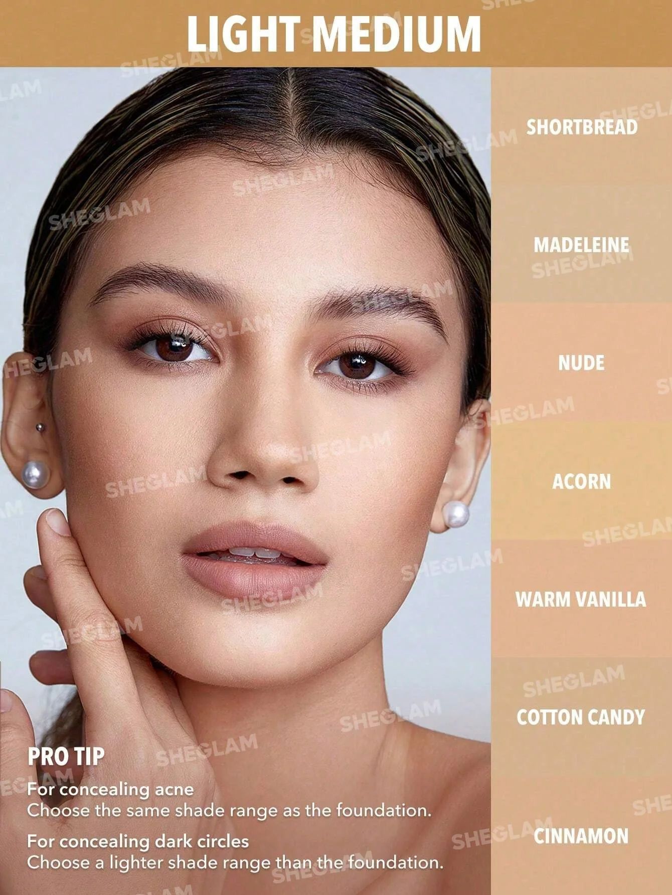 SHEGLAM Like Magic 12Hr Full Coverage Concealer - Nude_2