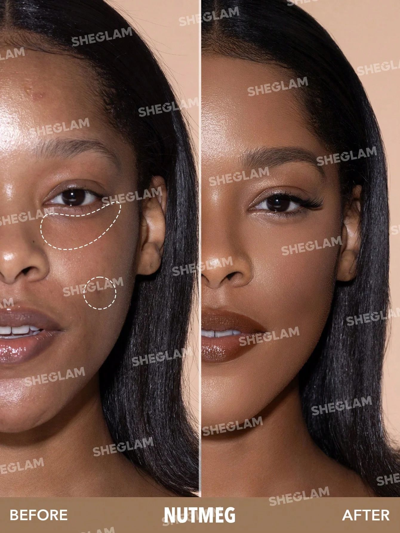 SHEGLAM Like Magic 12HR Full Coverage Concealer - Nutmeg_1