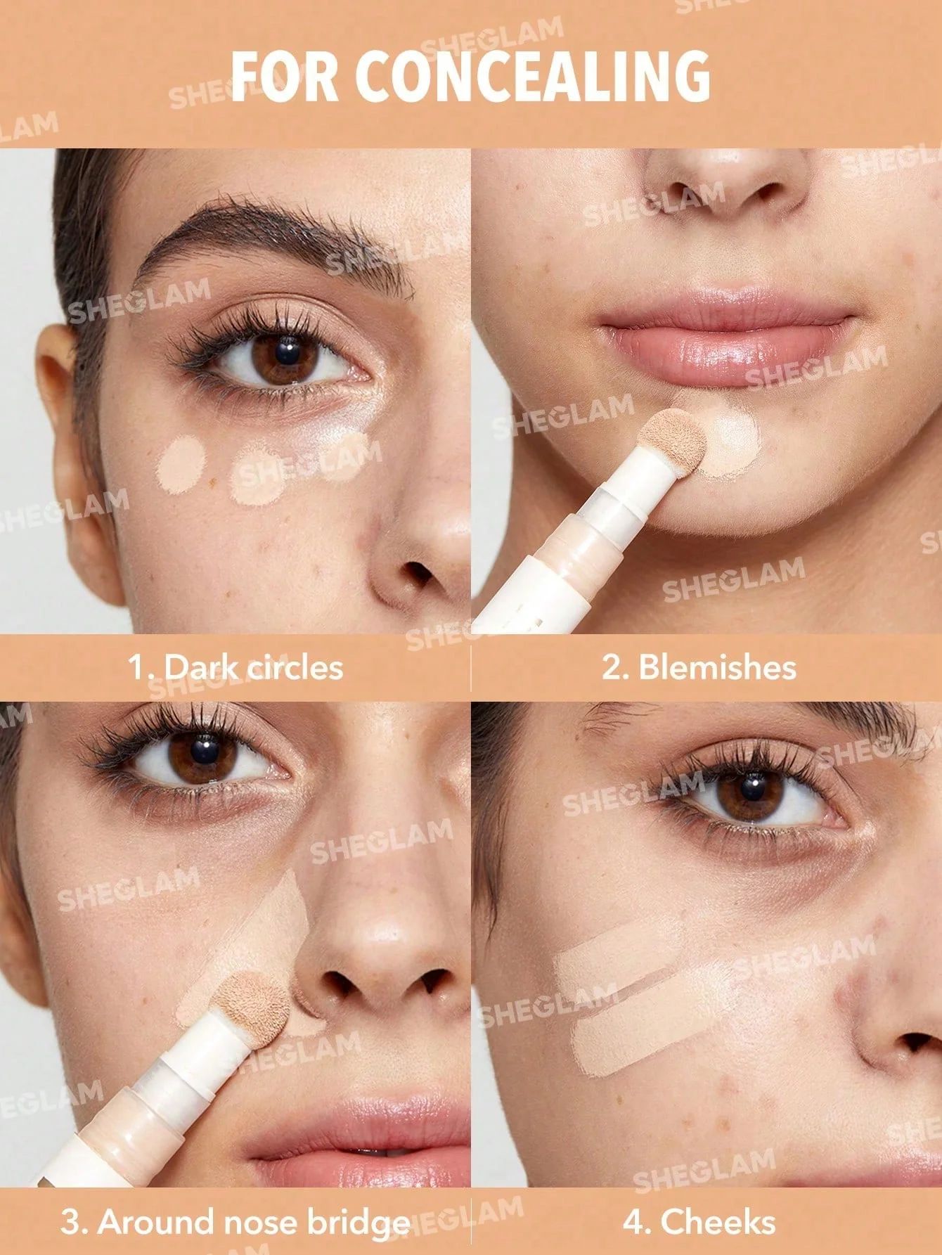 SHEGLAM Complexion Boost Concealer - Fair_6