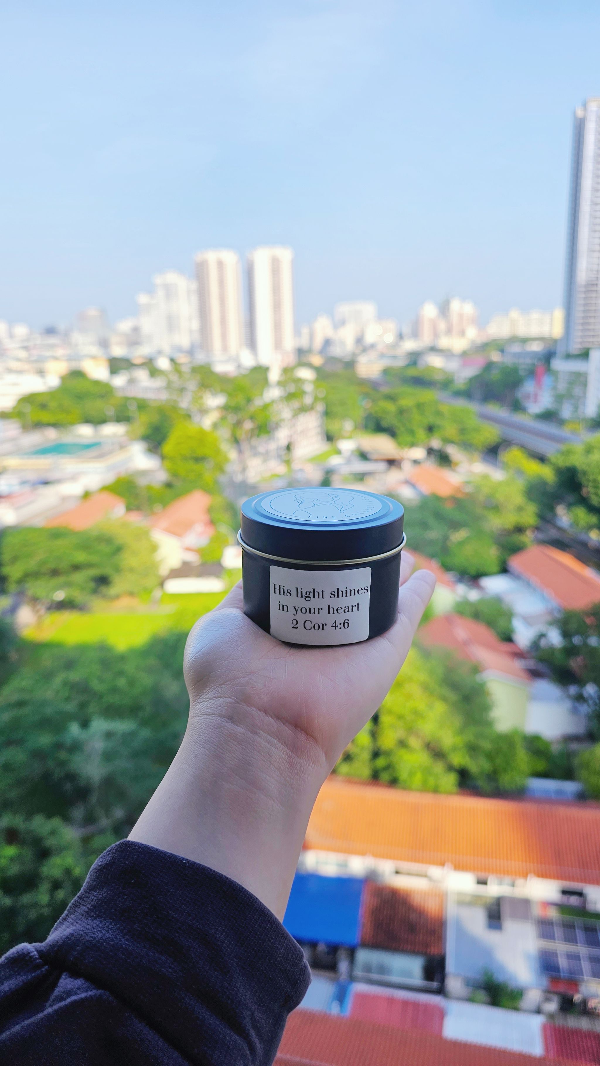 Scented candle - Green Tea scent_2