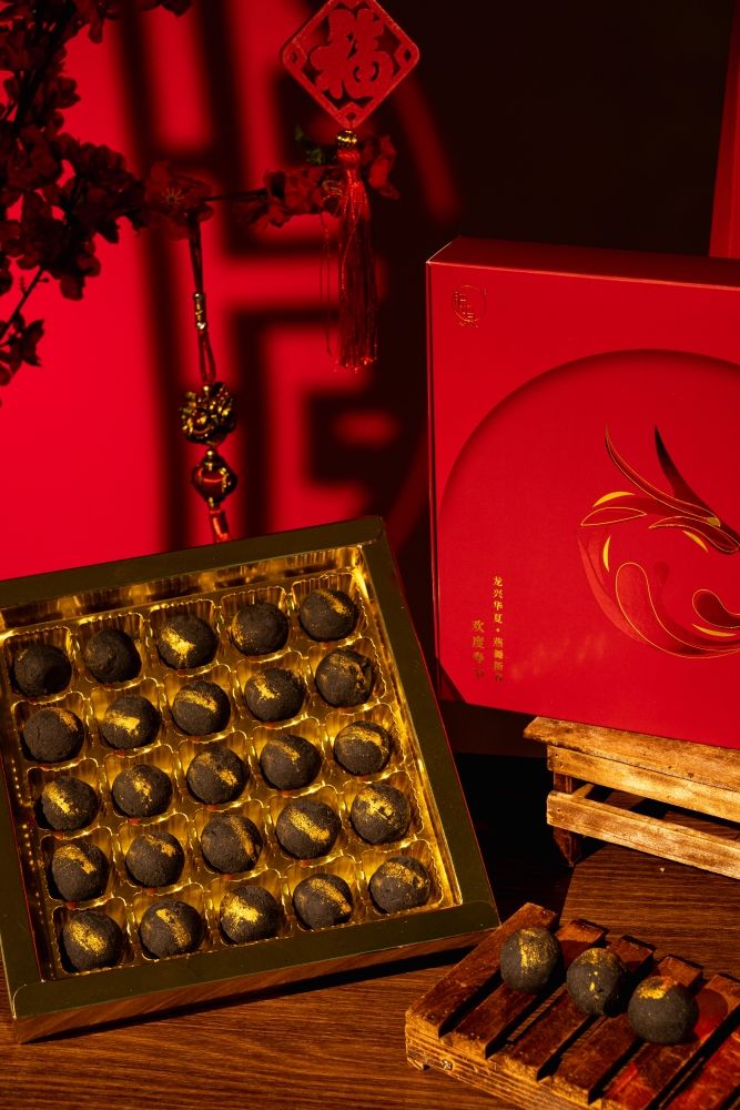 CNY series 2024 - [Golden Blessing]  NEW Pineapple Walnut Tarts Gift Box_4