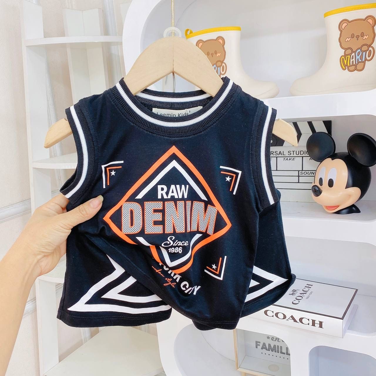 [70] Sporty Jersey Sleeveless Play Set (80~120)_3