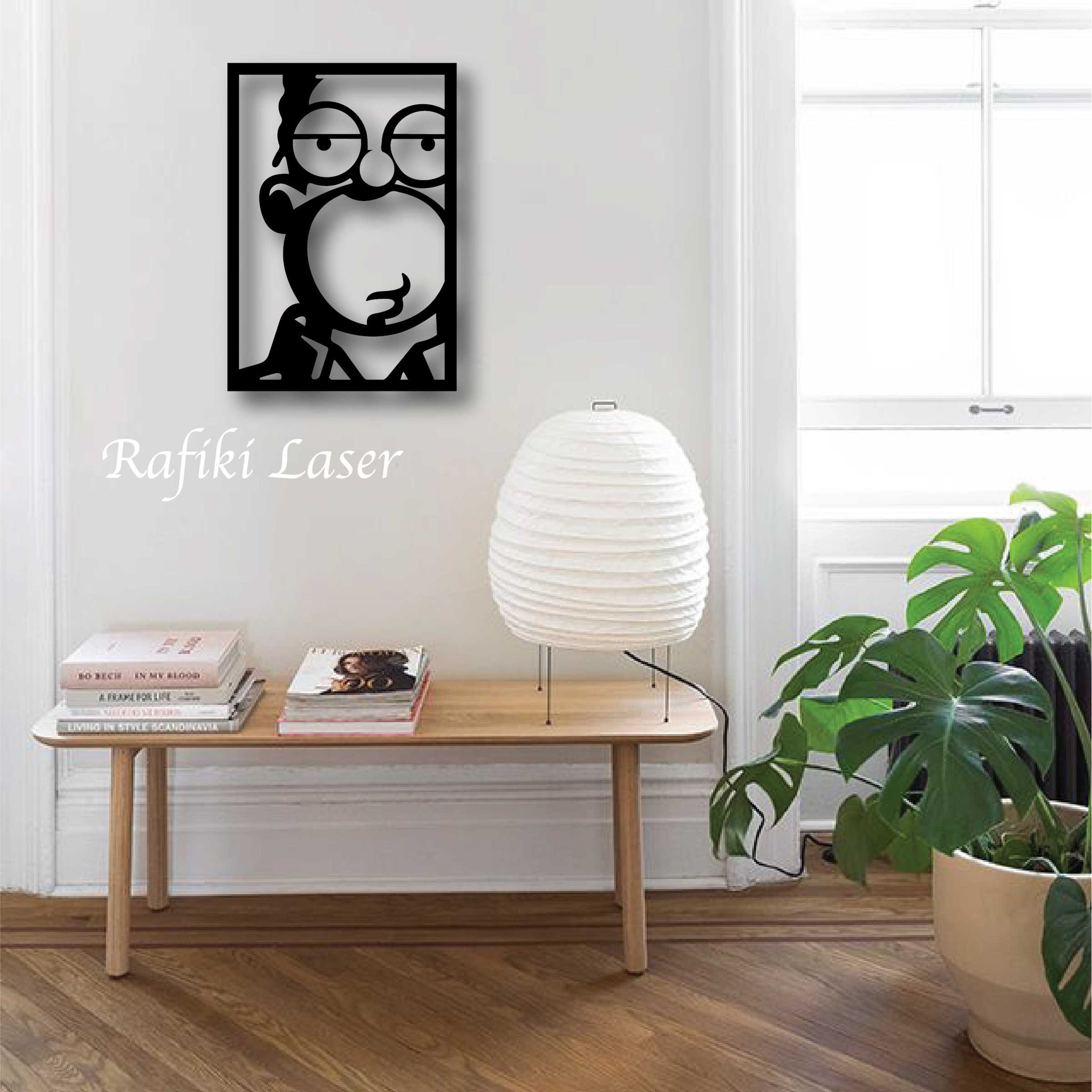 Homer Simpson 2 Metal Wall Art Decor_0