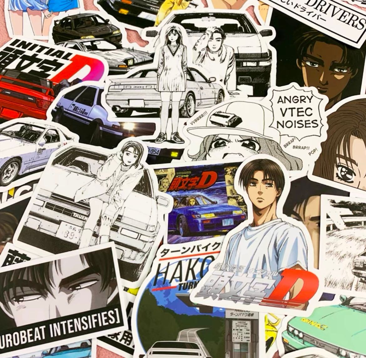 Initial D Stickers_0