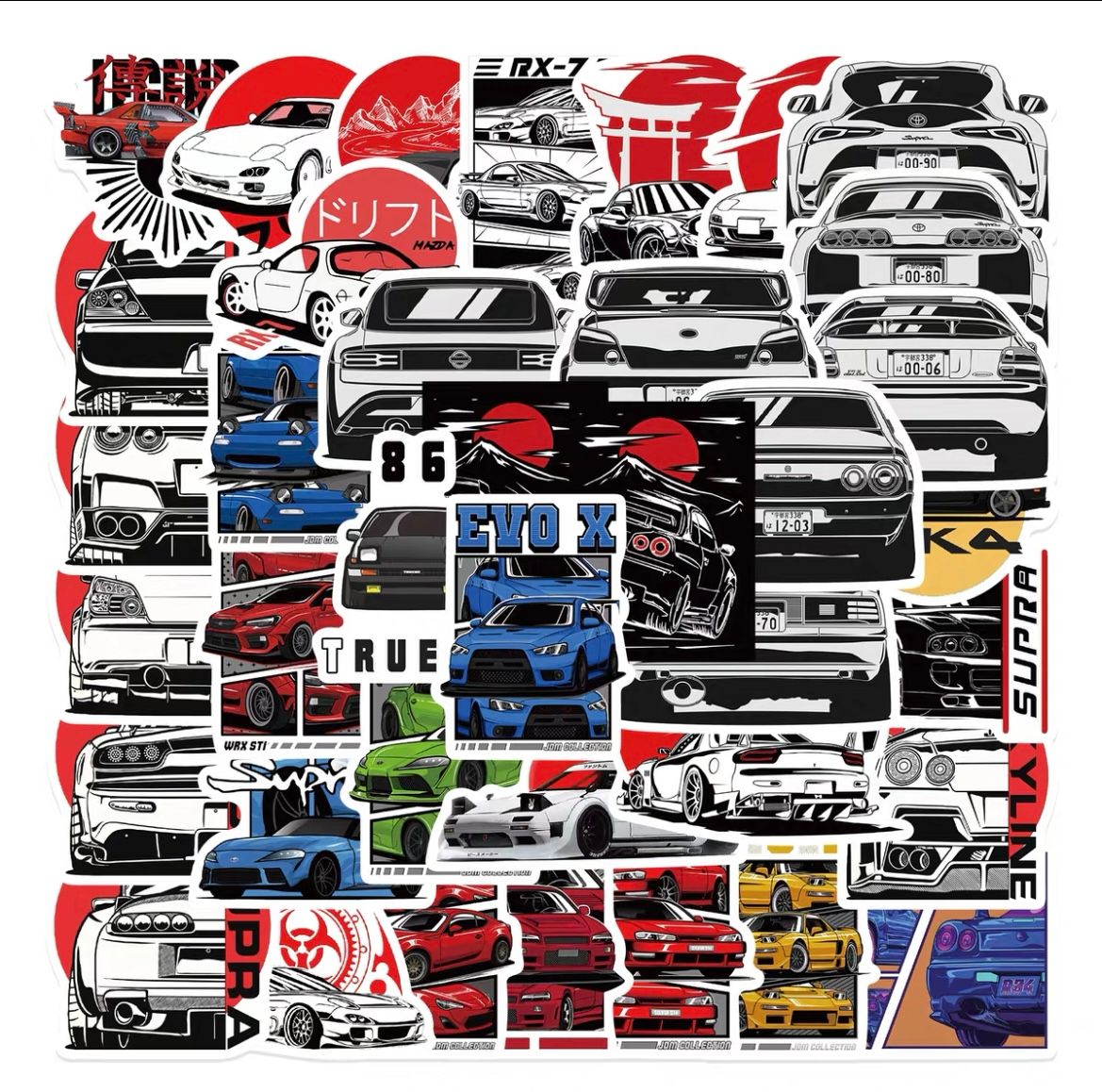 Racing Car Stickers_0