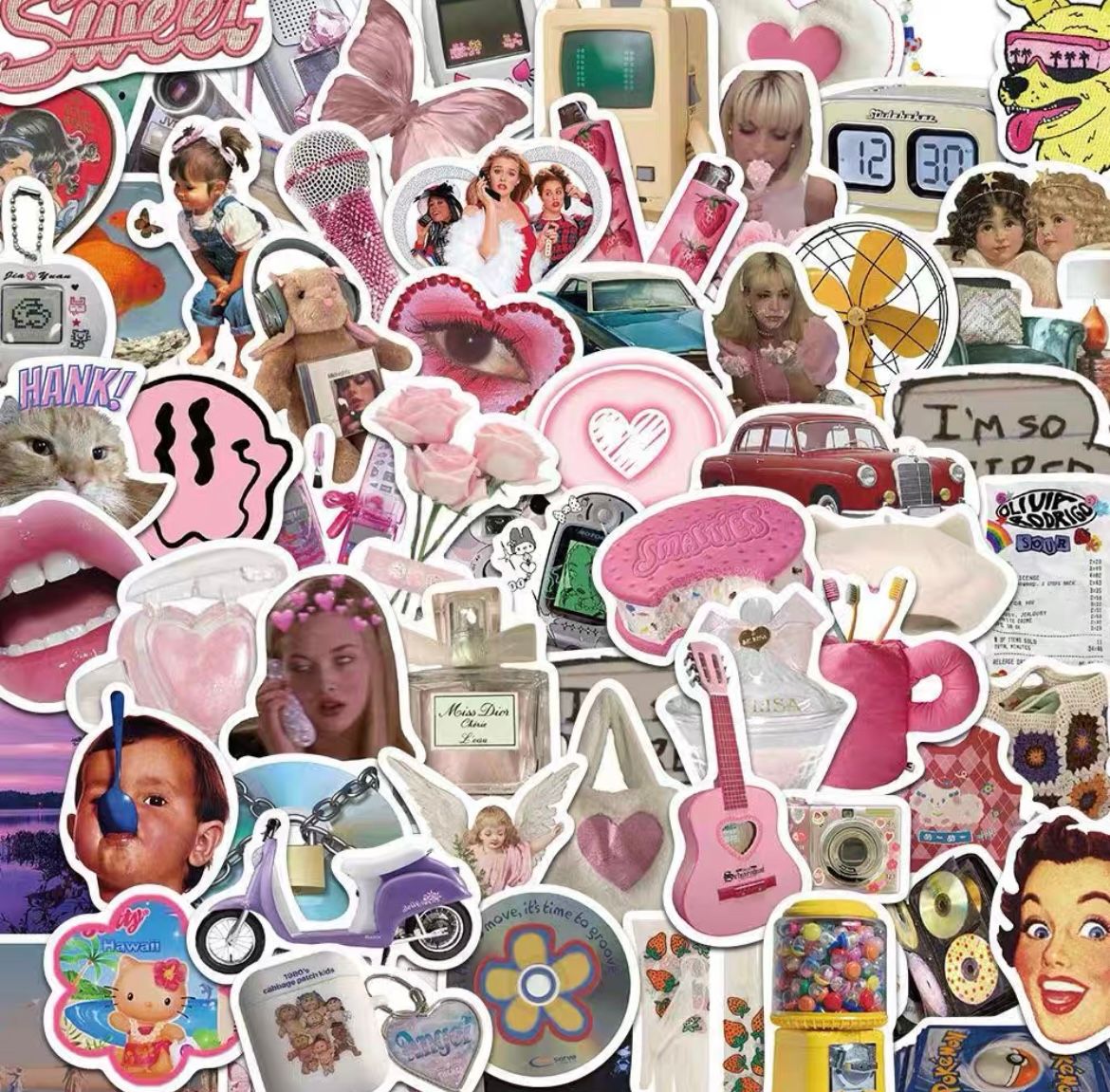 Classic Pink Stickers_0